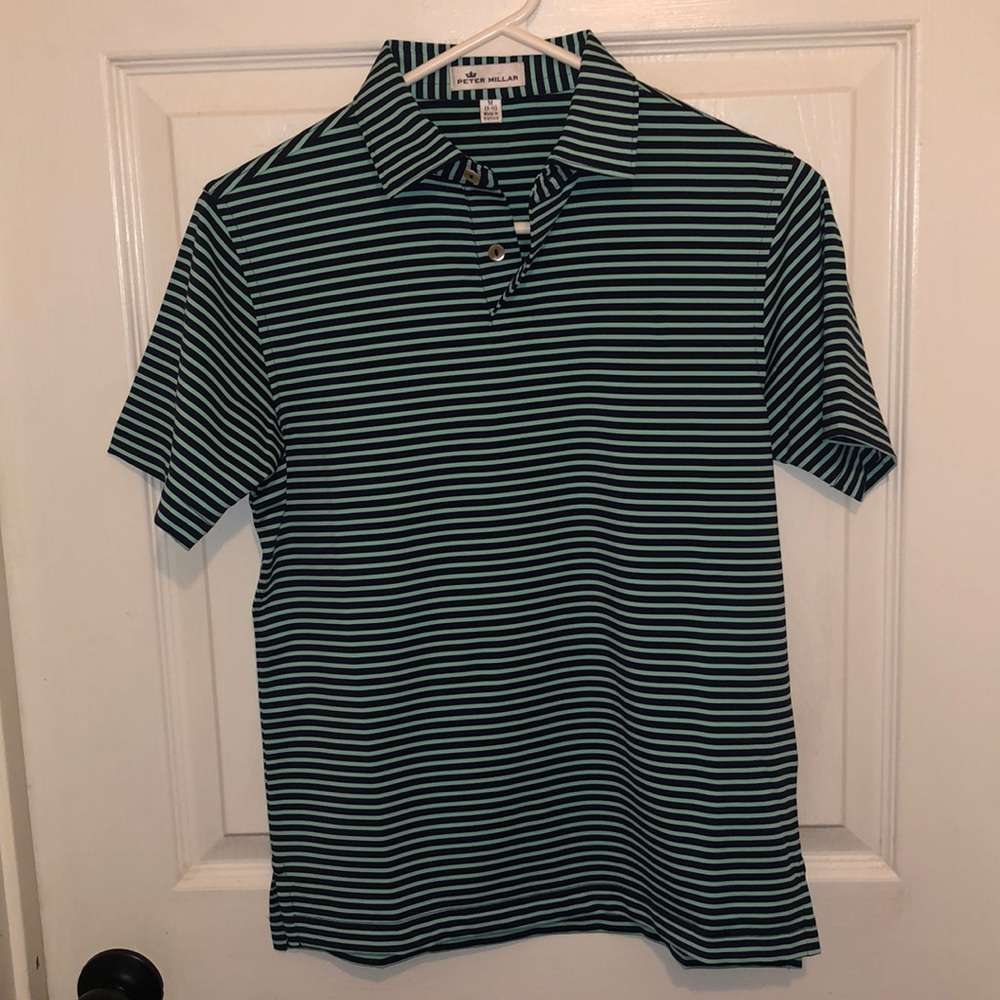 Peter Millar NWOT boys youth collection hales polo